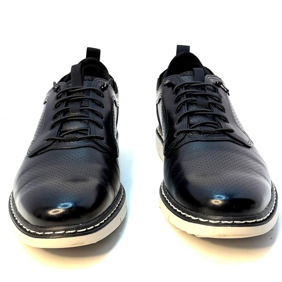 Stacy Adams Other - Stacy Adams Men's Sync Slip-On Hybrid Dress Shoes Oxfords Black Size 8M NWT/BOX